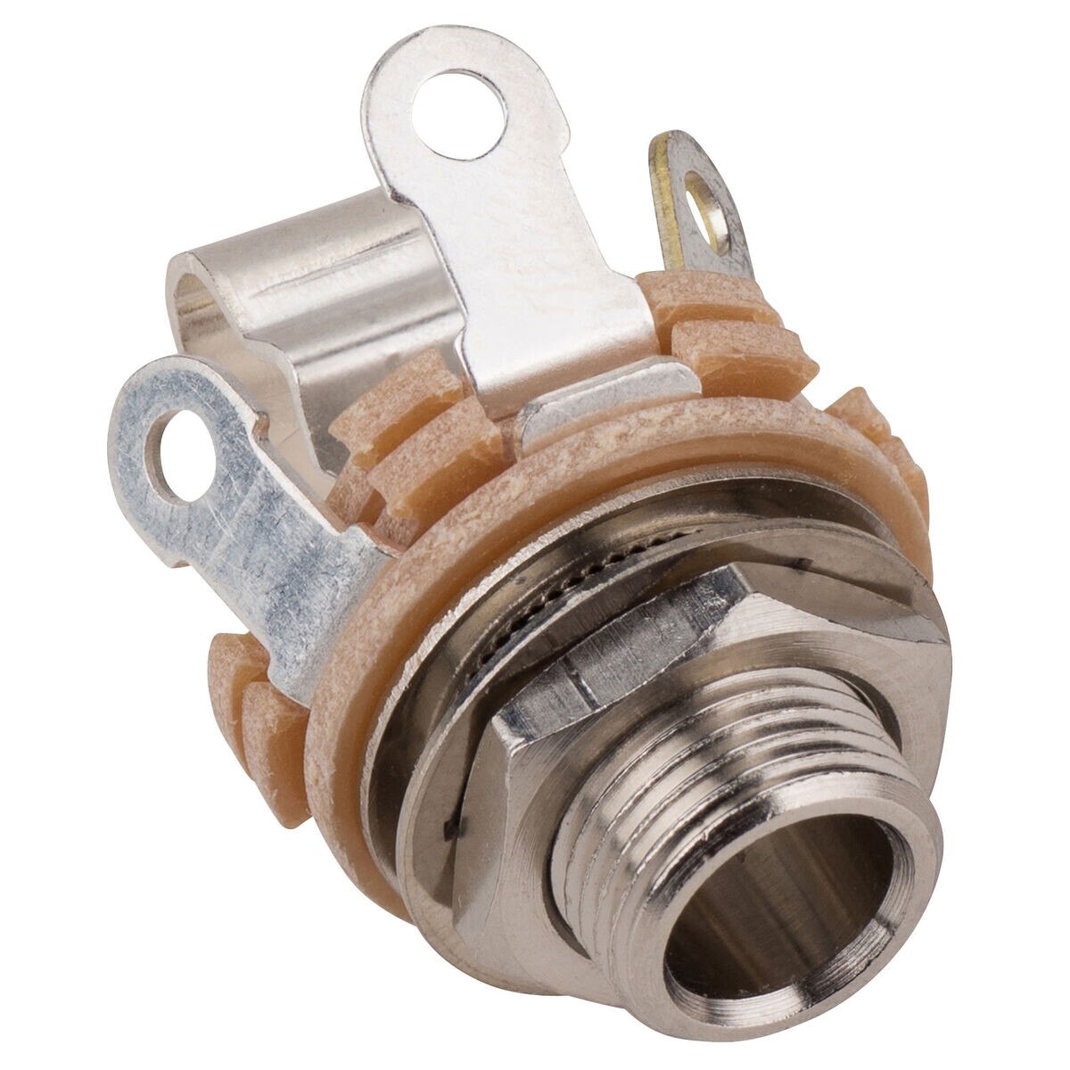 Switchcraft 12A 1/4" Mono Jack Female Panel Mount Tip Shunt